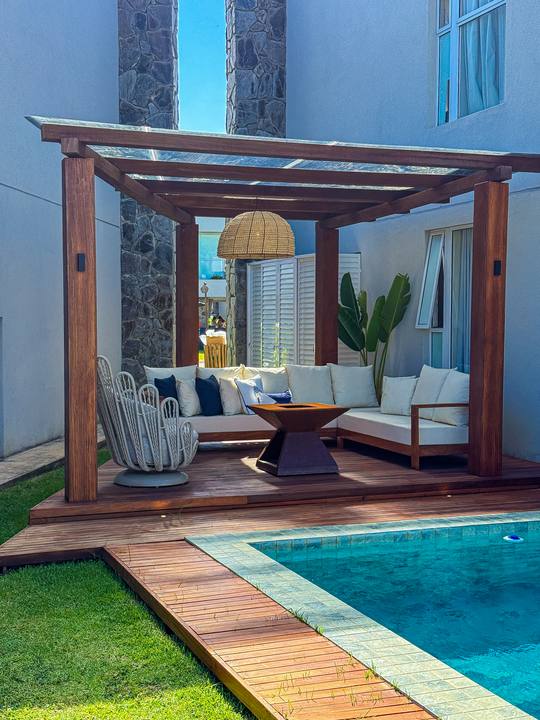 Lounge da pérgola