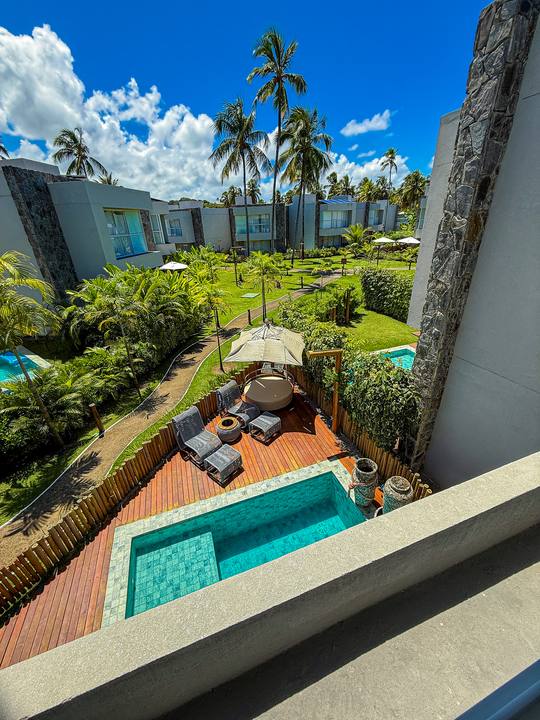 Piscina vista da suíte