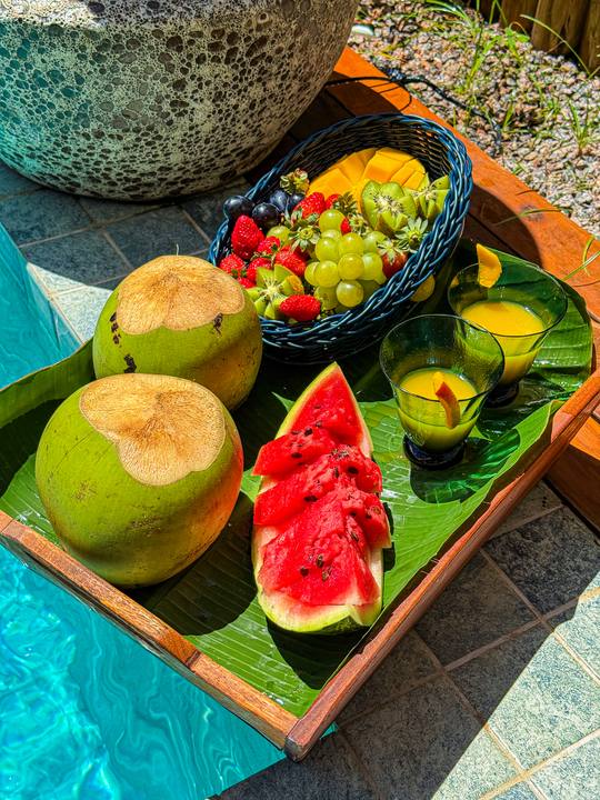 Bandeja na piscina